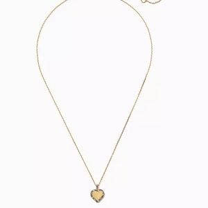 "Take Heart" Pendant Necklace in the "Multi" colorway